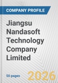 Jiangsu Nandasoft Technology Company Limited Fundamental Company Report Including Financial, SWOT, Competitors and Industry Analysis- Product Image