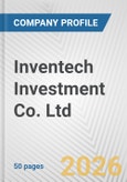 Inventech Investment Co. Ltd. Fundamental Company Report Including Financial, SWOT, Competitors and Industry Analysis- Product Image
