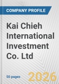 Kai Chieh International Investment Co. Ltd Fundamental Company Report Including Financial, SWOT, Competitors and Industry Analysis- Product Image