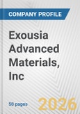Exousia Advanced Materials, Inc Fundamental Company Report Including Financial, SWOT, Competitors and Industry Analysis- Product Image