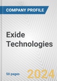 Exide Technologies Fundamental Company Report Including Financial, SWOT, Competitors and Industry Analysis- Product Image