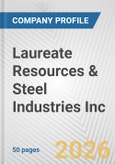 Laureate Resources & Steel Industries Inc. Fundamental Company Report Including Financial, SWOT, Competitors and Industry Analysis- Product Image