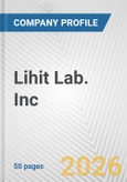 Lihit Lab. Inc. Fundamental Company Report Including Financial, SWOT, Competitors and Industry Analysis- Product Image