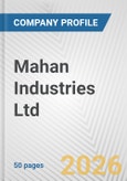 Mahan Industries Ltd. Fundamental Company Report Including Financial, SWOT, Competitors and Industry Analysis- Product Image