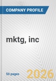 mktg, inc. Fundamental Company Report Including Financial, SWOT, Competitors and Industry Analysis- Product Image