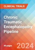 Chronic Traumatic Encephalopathy - Pipeline Insight, 2024- Product Image