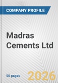 Madras Cements Ltd. Fundamental Company Report Including Financial, SWOT, Competitors and Industry Analysis- Product Image