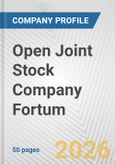 Open Joint Stock Company Fortum Fundamental Company Report Including Financial, SWOT, Competitors and Industry Analysis- Product Image