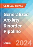 Generalized Anxiety Disorder - Pipeline Insight, 2024- Product Image