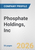 Phosphate Holdings, Inc. Fundamental Company Report Including Financial, SWOT, Competitors and Industry Analysis- Product Image