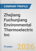 Zhejiang Fuchunjiang Environmental Thermoelectric Inc Fundamental Company Report Including Financial, SWOT, Competitors and Industry Analysis- Product Image