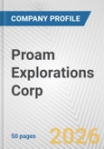 Proam Explorations Corp. Fundamental Company Report Including Financial, SWOT, Competitors and Industry Analysis- Product Image