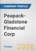 Peapack-Gladstone Financial Corp. Fundamental Company Report Including Financial, SWOT, Competitors and Industry Analysis- Product Image