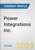 Power Integrations Inc. Fundamental Company Report Including Financial, SWOT, Competitors and Industry Analysis- Product Image
