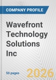 Wavefront Technology Solutions Inc. Fundamental Company Report Including Financial, SWOT, Competitors and Industry Analysis- Product Image