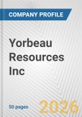 Yorbeau Resources Inc. Fundamental Company Report Including Financial, SWOT, Competitors and Industry Analysis- Product Image