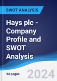 Hays plc - Company Profile and SWOT Analysis- Product Image