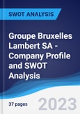 Groupe Bruxelles Lambert SA - Company Profile and SWOT Analysis- Product Image