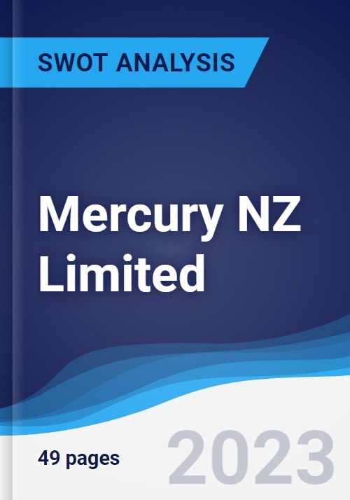 Mercury NZ Limited Strategy, SWOT and Corporate Finance Report