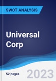 Universal Corp - Strategy, SWOT and Corporate Finance Report- Product Image