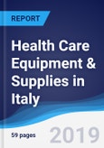 Health Care Equipment & Supplies in Italy- Product Image