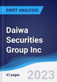 Daiwa Securities Group Inc - Strategy, SWOT and Corporate Finance Report- Product Image