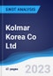 Kolmar Korea Co Ltd - Strategy, SWOT and Corporate Finance Report - Product Thumbnail Image