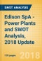 Edison SpA - Power Plants and SWOT Analysis, 2018 Update - Product Thumbnail Image