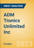 ADM Tronics Unlimited Inc (ADMT) - Financial and Strategic SWOT Analysis Review- Product Image