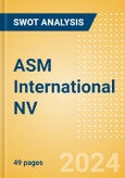 ASM International NV (ASM) - Financial and Strategic SWOT Analysis Review- Product Image