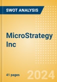 MicroStrategy Inc (MSTR) - Financial and Strategic SWOT Analysis Review- Product Image
