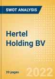 Hertel Holding BV - Strategic SWOT Analysis Review- Product Image