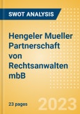 Hengeler Mueller Partnerschaft von Rechtsanwalten mbB - Strategic SWOT Analysis Review- Product Image