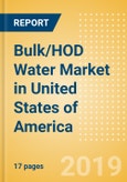 Bulk/HOD Water (Soft Drinks) Market in United States of America - Outlook to 2022: Market Size, Growth and Forecast Analytics- Product Image