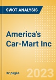 America's Car-Mart Inc (CRMT) - Financial and Strategic SWOT Analysis Review- Product Image
