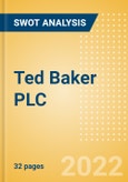 Ted Baker PLC (TED) - Financial and Strategic SWOT Analysis Review- Product Image