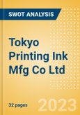 Tokyo Printing Ink Mfg Co Ltd (4635) - Financial and Strategic SWOT Analysis Review- Product Image