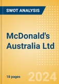 McDonald's Australia Ltd - Strategic SWOT Analysis Review- Product Image