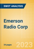 Emerson Radio Corp (MSN) - Financial and Strategic SWOT Analysis Review- Product Image