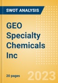 GEO Specialty Chemicals Inc - Strategic SWOT Analysis Review- Product Image