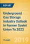 Underground Gas Storage Industry Outlook In Former Soviet Union To 2023 - Capacity And Capital Expenditure Outlook With Details Of All Operating And Planned Storage Sites - Product Thumbnail Image
