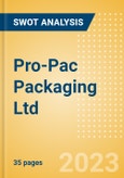 Pro-Pac Packaging Ltd (PPG) - Financial and Strategic SWOT Analysis Review- Product Image