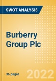 Burberry Group Plc (BRBY) - Financial and Strategic SWOT Analysis Review- Product Image