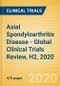 Axial Spondyloarthritis Disease - Global Clinical Trials Review, H2, 2020 - Product Thumbnail Image