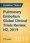 Pulmonary Embolism Global Clinical Trials Review, H2, 2019 - Product Thumbnail Image