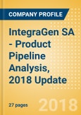IntegraGen SA (ALINT) - Product Pipeline Analysis, 2018 Update- Product Image