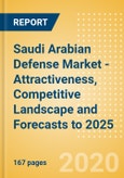 Saudi Arabian Defense Market - Attractiveness, Competitive Landscape and Forecasts to 2025- Product Image