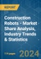 Construction Robots - Market Share Analysis, Industry Trends & Statistics, Growth Forecasts 2019 - 2029 - Product Image