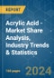 Acrylic Acid - Market Share Analysis, Industry Trends & Statistics, Growth Forecasts 2019 - 2029 - Product Image