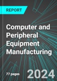 Computer and Peripheral Equipment Manufacturing (U.S.): Analytics, Extensive Financial Benchmarks, Metrics and Revenue Forecasts to 2030, NAIC 334110- Product Image